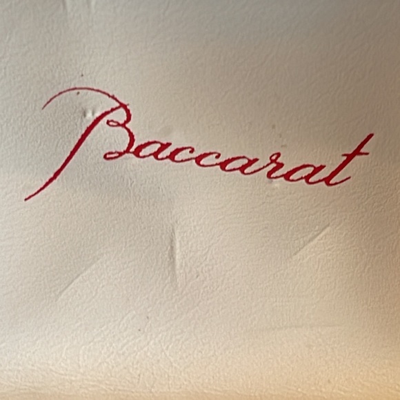 Ring Baccarat Flures De Psydelic crystal ring sterling silver size 7.5 - Picture 2 of 7